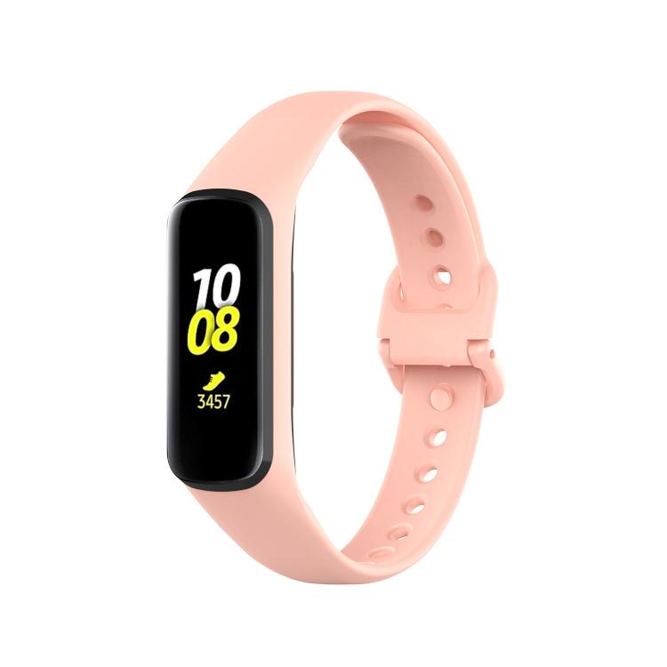 For Samsung Galaxy Fit2 R220 xDfind Solid Color Silicone Watch Band