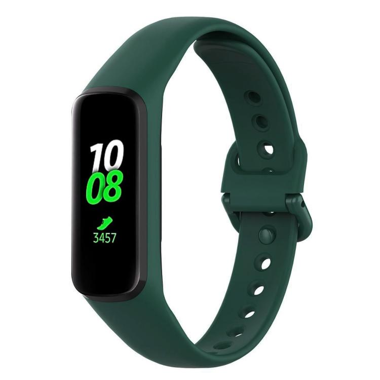 For Samsung Galaxy Fit2 R220 xDfind Solid Color Silicone Watch Band