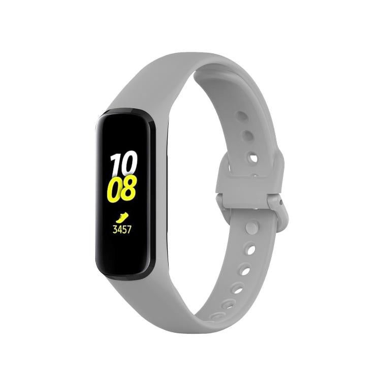 For Samsung Galaxy Fit2 R220 xDfind Solid Color Silicone Watch Band