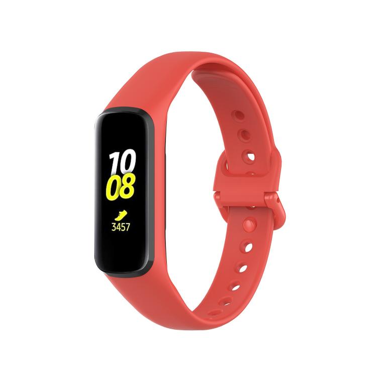 For Samsung Galaxy Fit2 R220 xDfind Solid Color Silicone Watch Band