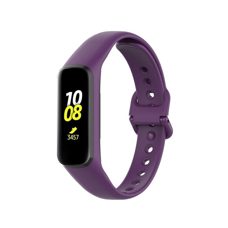 For Samsung Galaxy Fit2 R220 xDfind Solid Color Silicone Watch Band