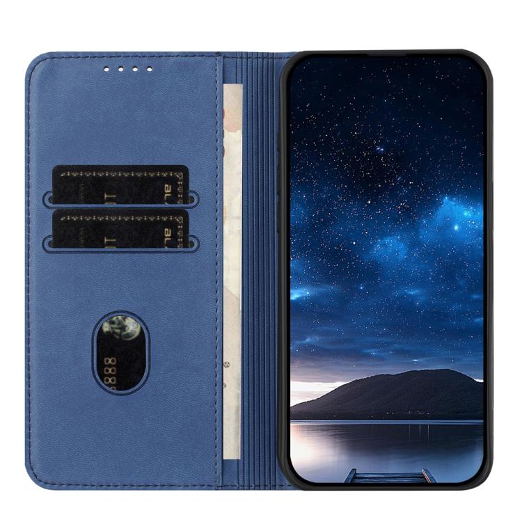For Honor 100 Pro Strong Magnetic Frosted Flip Leather Phone Case