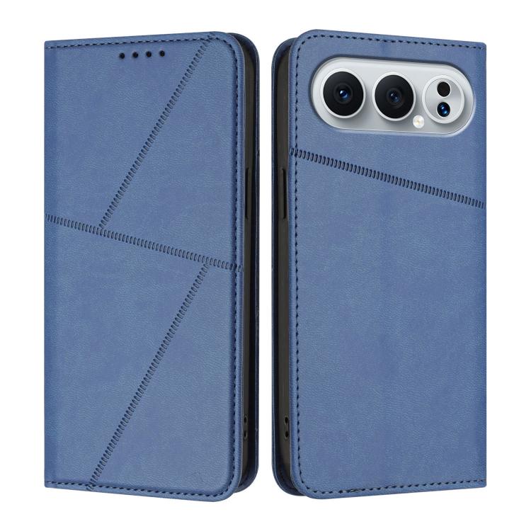 For Honor 500 / 500 Pro Global 155.8mm Strong Magnetic Frosted Flip Leather Phone Case