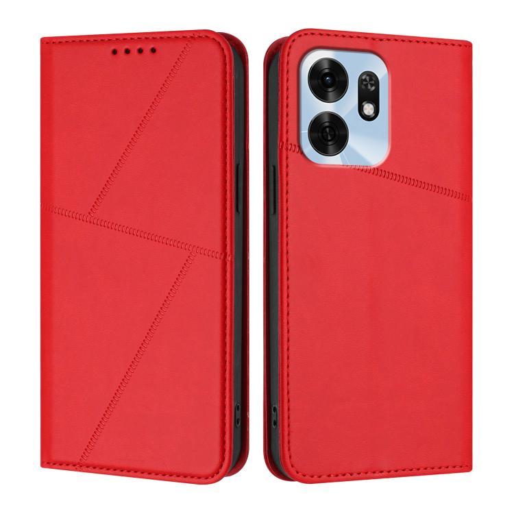 For Honor Play 60A 5G Strong Magnetic Frosted Flip Leather Phone Case