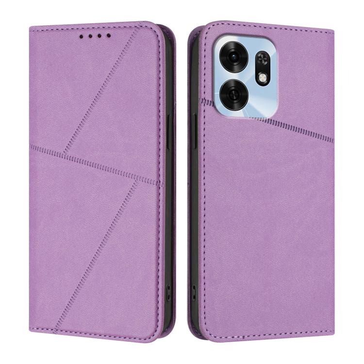 For Honor Play 60A 5G Strong Magnetic Frosted Flip Leather Phone Case