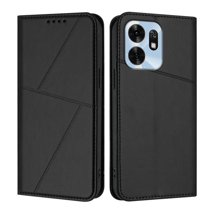 For Honor Play 60A 5G Strong Magnetic Frosted Flip Leather Phone Case
