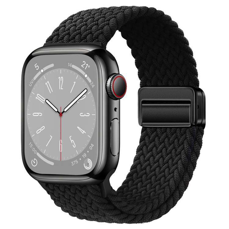 For Apple Watch 42mm / 41mm / 40mm / 38mm xDfind Magnetic Buckle Loop Woven Watch Band