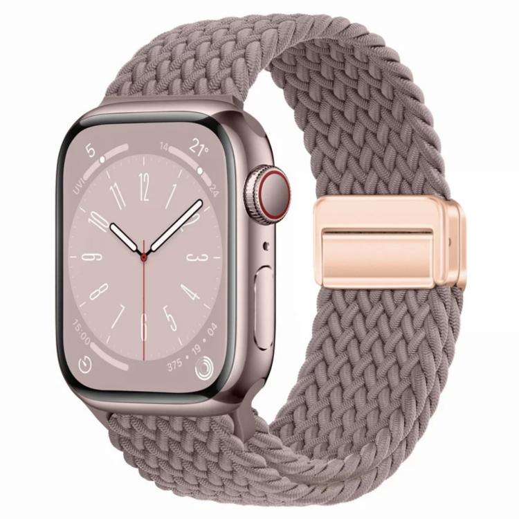 For Apple Watch 42mm / 41mm / 40mm / 38mm xDfind Magnetic Buckle Loop Woven Watch Band