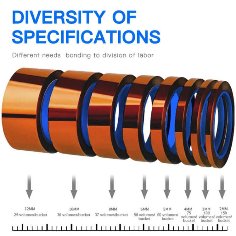 Mechanic 400 Degrees Celsius High-temperature Resistant PCB Battery Repair Tape, Size:15mm x 35m