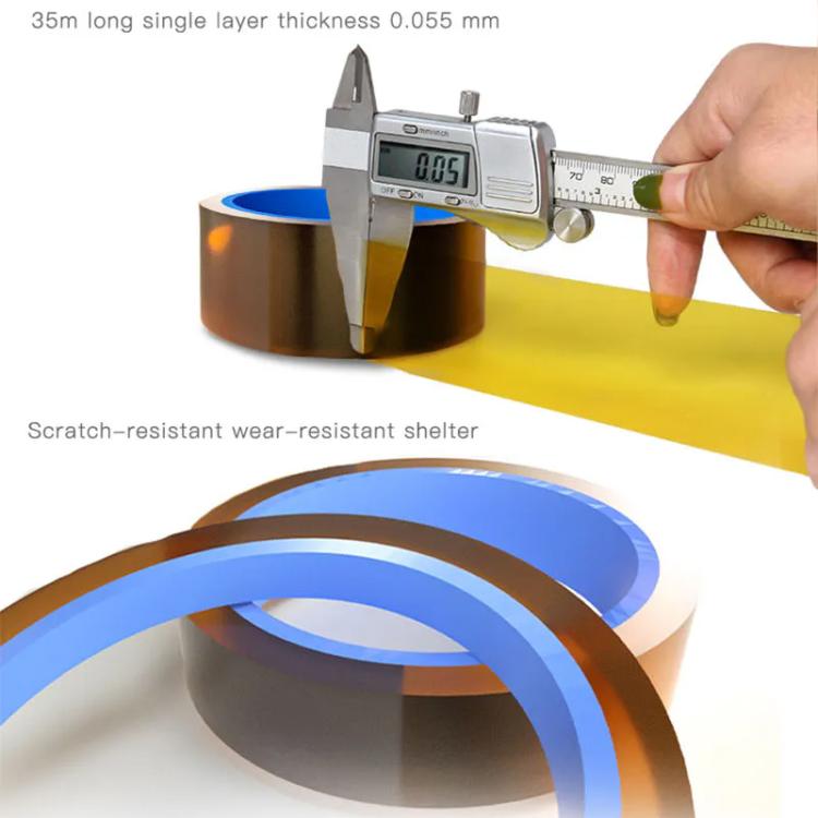 Mechanic 400 Degrees Celsius High-temperature Resistant PCB Battery Repair Tape, Size:15mm x 35m