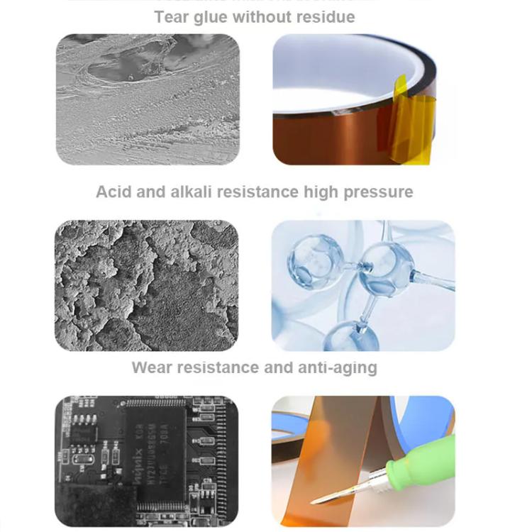 Mechanic 400 Degrees Celsius High-temperature Resistant PCB Battery Repair Tape, Size:15mm x 35m