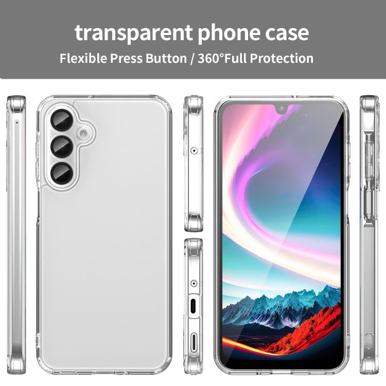 For Samsung Galaxy A16 4G PC Hybrid TPU Airbag Shockproof Phone Case