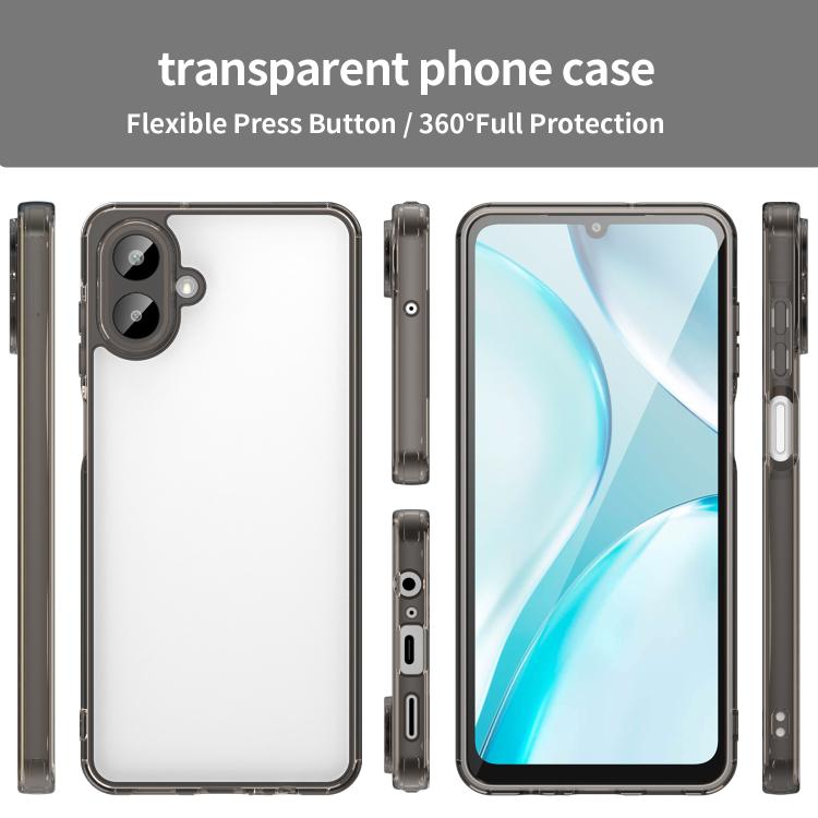 For Samsung Galaxy A07 4G PC Hybrid TPU Airbag Shockproof Phone Case