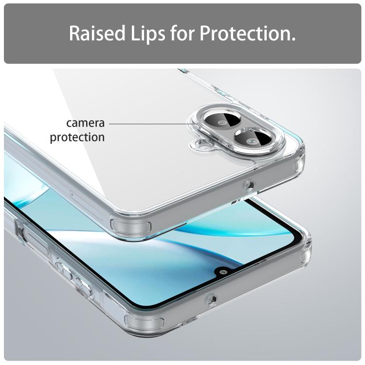 For Samsung Galaxy A07 4G PC Hybrid TPU Airbag Shockproof Phone Case