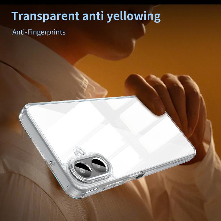 For Samsung Galaxy A07 4G PC Hybrid TPU Airbag Shockproof Phone Case
