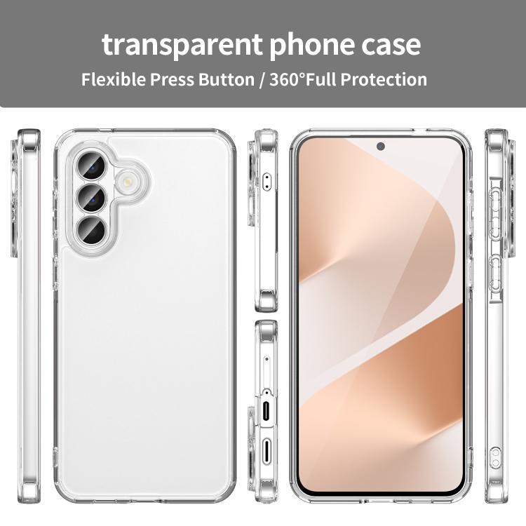 For Samsung Galaxy A57 5G PC Hybrid TPU Airbag Shockproof Phone Case