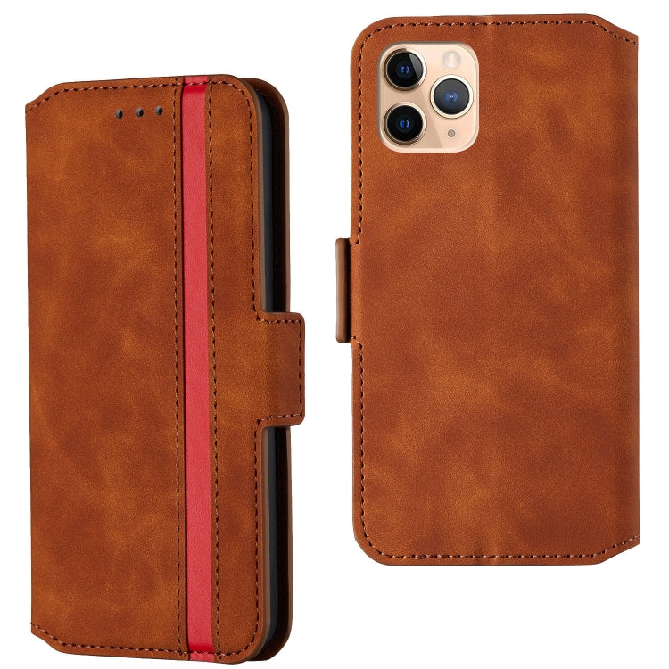For iPhone 12 Pro Max Retro Frosted Oil Side Horizontal Flip PU Leather Case with Holder & Card Slots