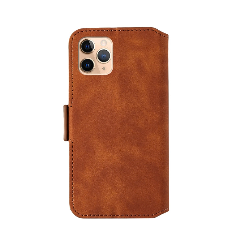 For iPhone 12 Pro Max Retro Frosted Oil Side Horizontal Flip PU Leather Case with Holder & Card Slots