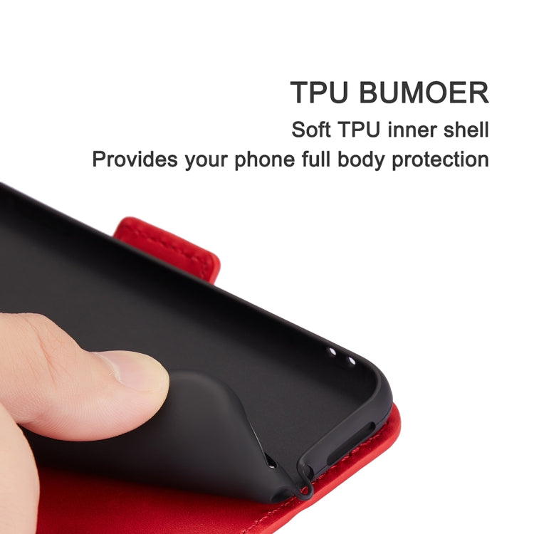 For iPhone 12 Pro Max Retro Frosted Oil Side Horizontal Flip PU Leather Case with Holder & Card Slots