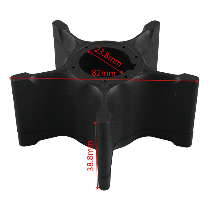 Outboard Water Pump Impeller for Suzuki 17461-93J00 - Black