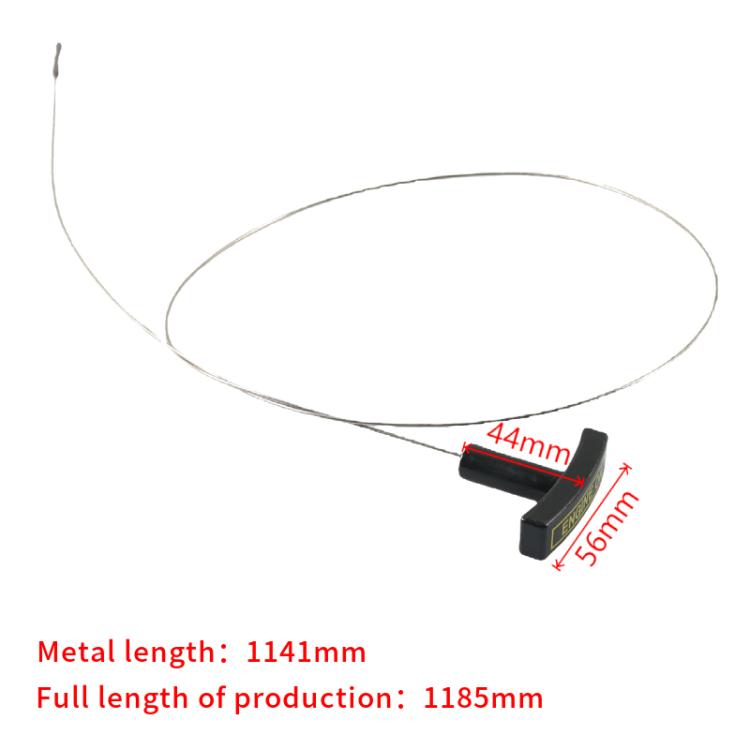 Car Engine Oil Level Oil Measuring Rod for Ford 3C3Z-6750AA - Black+Silver