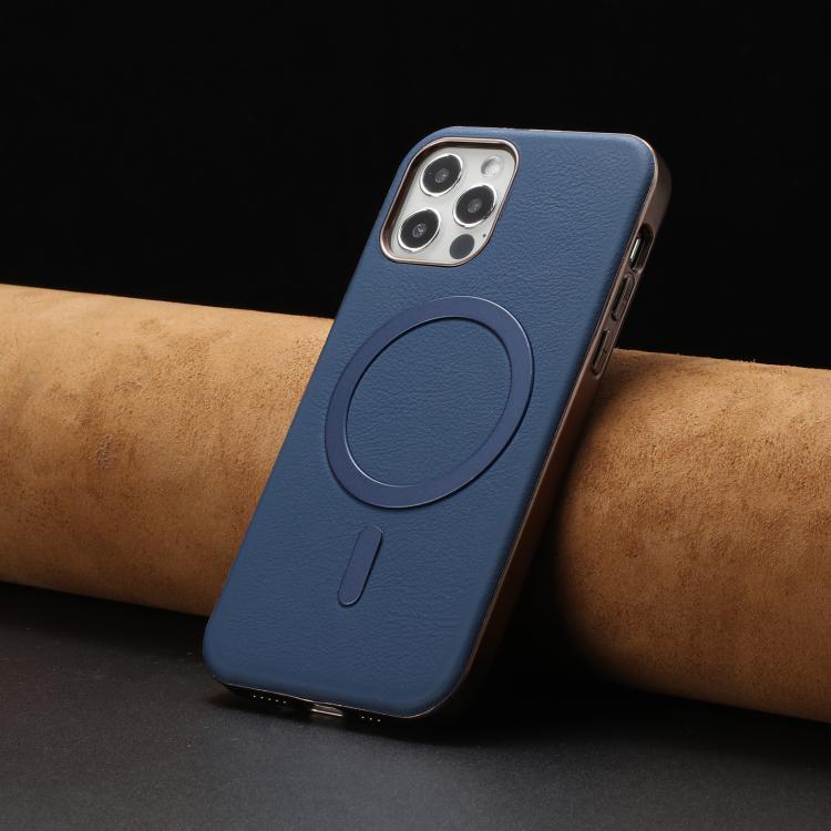 For iPhone 11 Pro Solid Color Plating MagSafe Full Coverage Phone Case