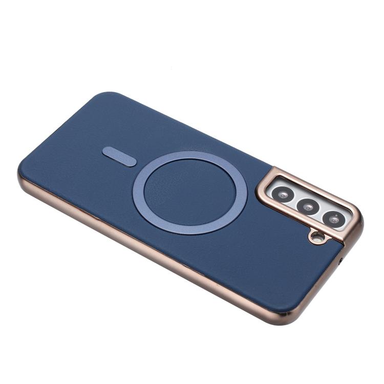 For Samsung Galaxy S23+ 5G Solid Color Plating MagSafe Full Coverage Phone Case