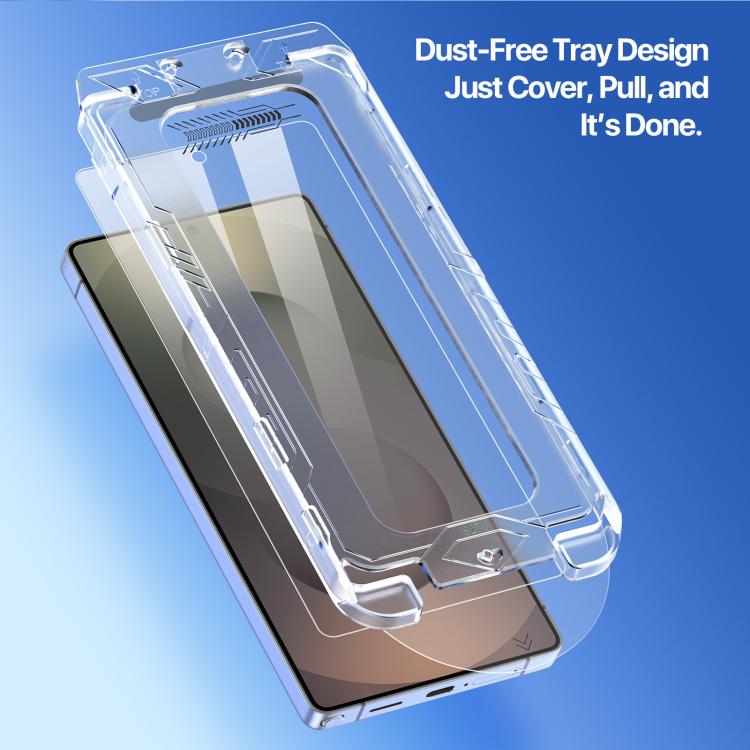For Samsung Galaxy S25 Ultra 5G DUX DUCIS Roga Series 2.5D HD Fully Transparent Tempered Screen Protector with Dust Removal Quick-Attach Box