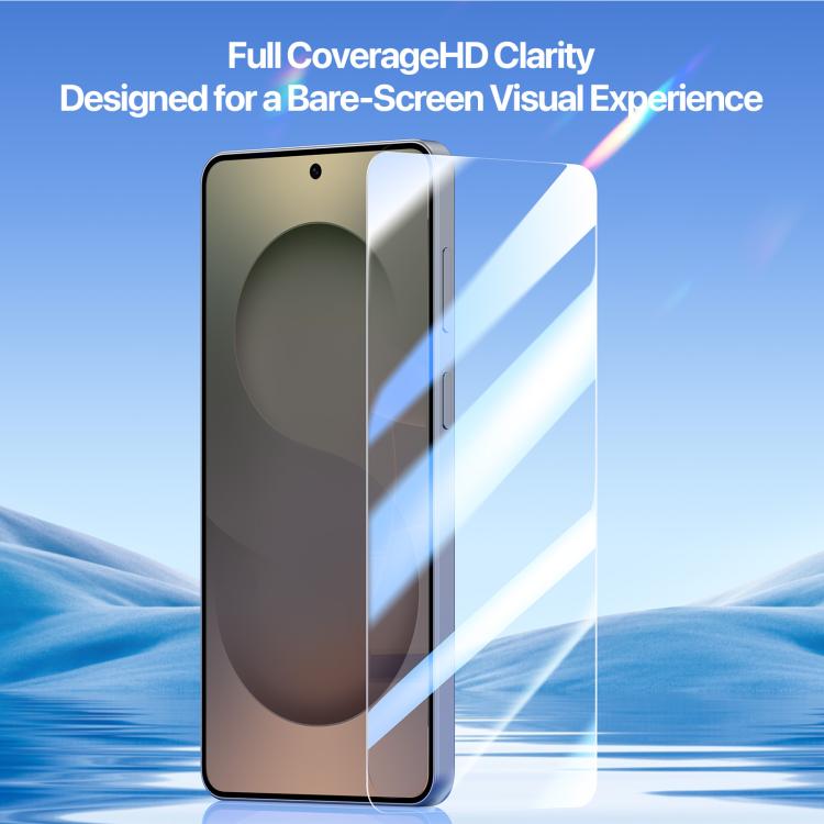 For Samsung Galaxy S26+ 5G DUX DUCIS Roga Series 2.5D HD Fully Transparent Tempered Screen Protector with Dust Removal Quick-Attach Box