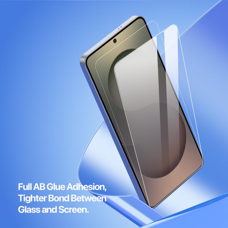 For Samsung Galaxy S26+ 5G DUX DUCIS Roga Series 2.5D HD Fully Transparent Tempered Screen Protector with Dust Removal Quick-Attach Box