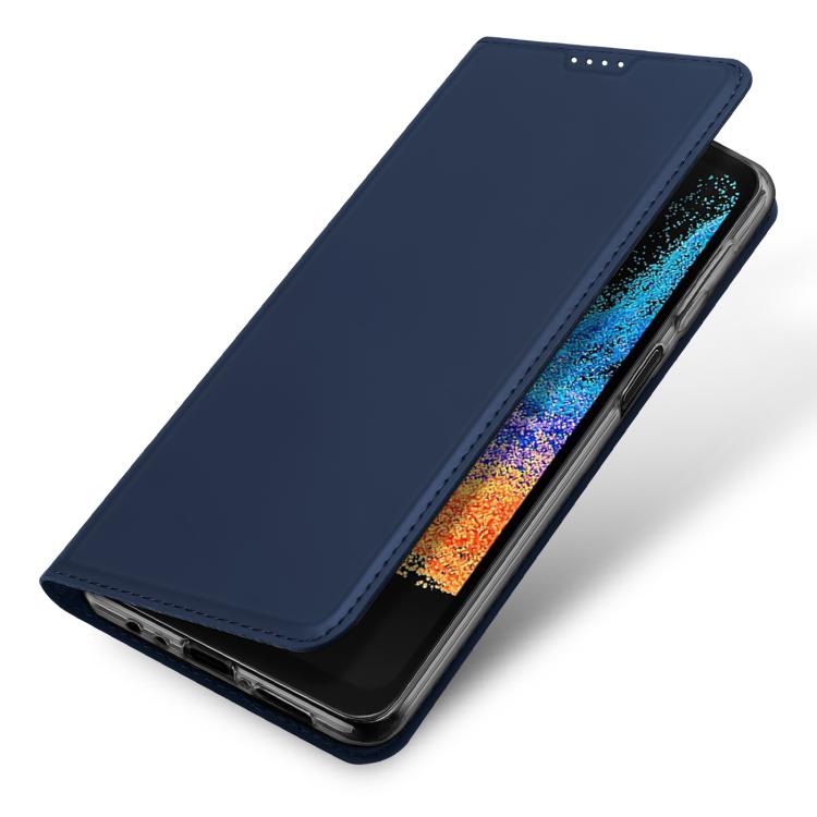 For Samsung Galaxy XCover7 Pro DUX DUCIS Skin Pro Series Flip Leather Phone Case