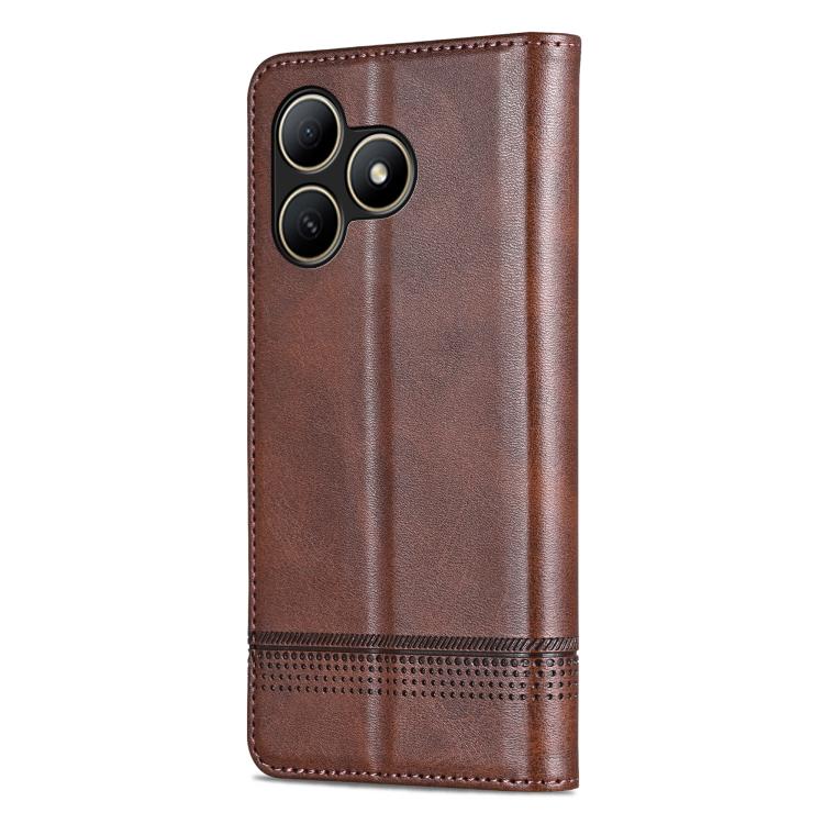 For Wiko Hi Enjoy 80S AZNS Magnetic Calf Texture Flip Leather Phone Case