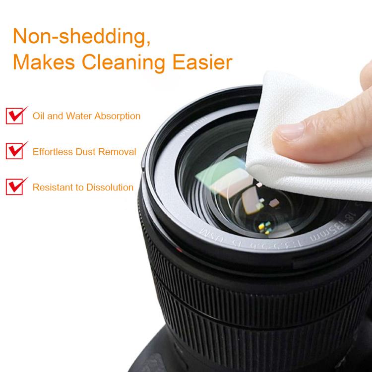 50 in 1 Anti-static 4 inch Ultra-fine Dust-free Wiping Cloth