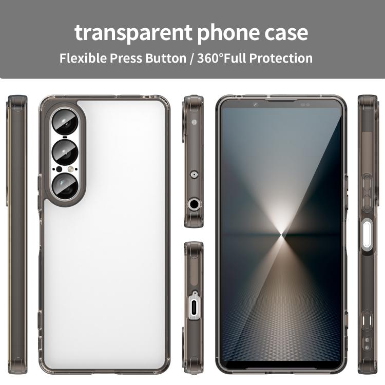 For Sony Xperia 1 VII PC Hybrid TPU Airbag Shockproof Phone Case