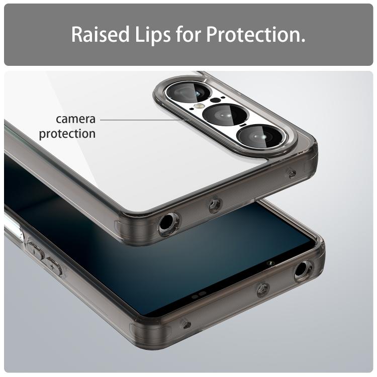 For Sony Xperia 1 VII PC Hybrid TPU Airbag Shockproof Phone Case