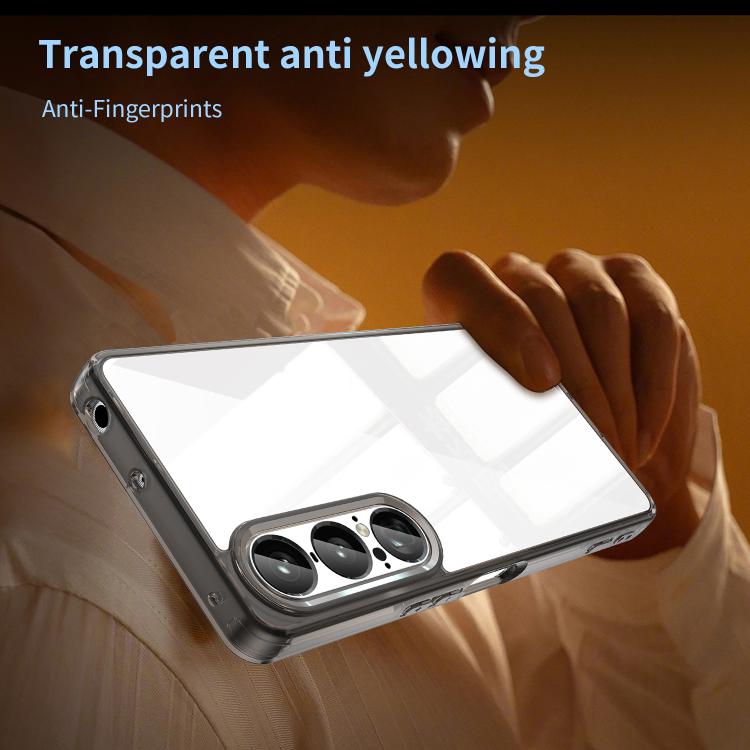 For Sony Xperia 1 VII PC Hybrid TPU Airbag Shockproof Phone Case