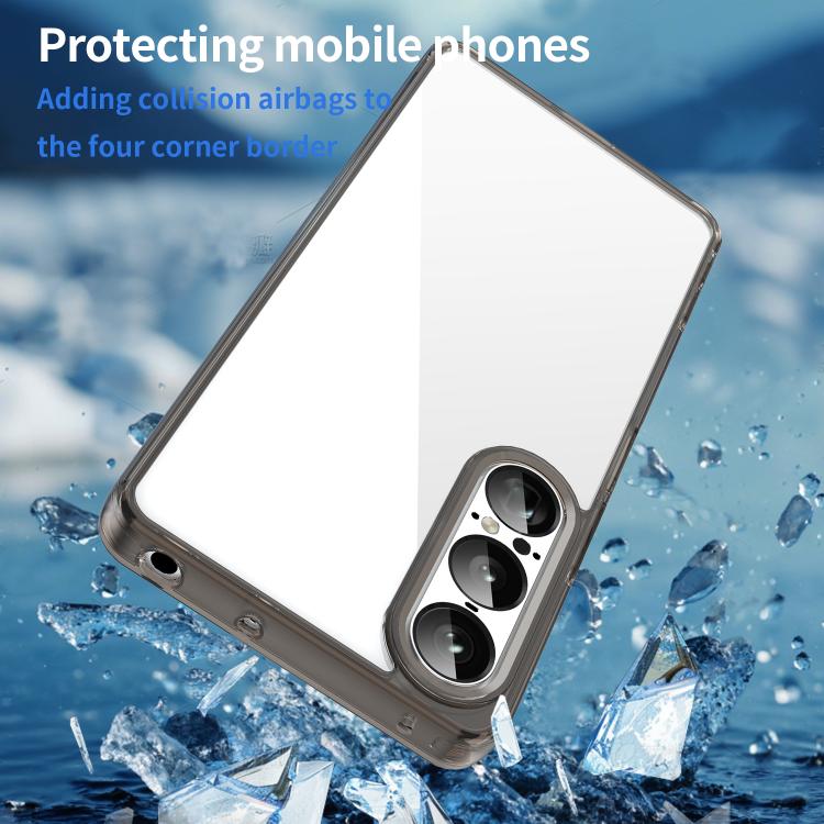 For Sony Xperia 1 VII PC Hybrid TPU Airbag Shockproof Phone Case