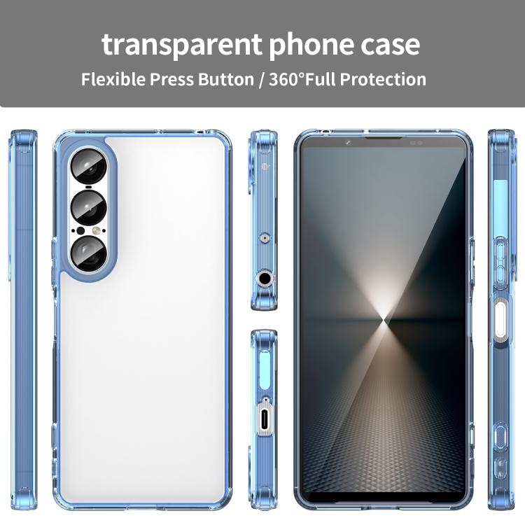 For Sony Xperia 1 VII PC Hybrid TPU Airbag Shockproof Phone Case
