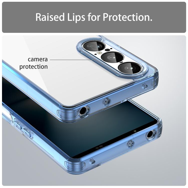 For Sony Xperia 1 VII PC Hybrid TPU Airbag Shockproof Phone Case