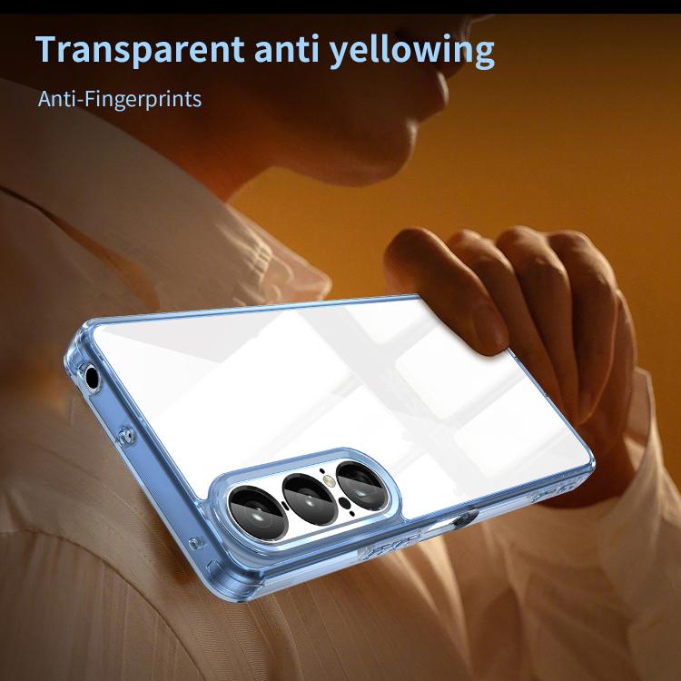 For Sony Xperia 1 VII PC Hybrid TPU Airbag Shockproof Phone Case