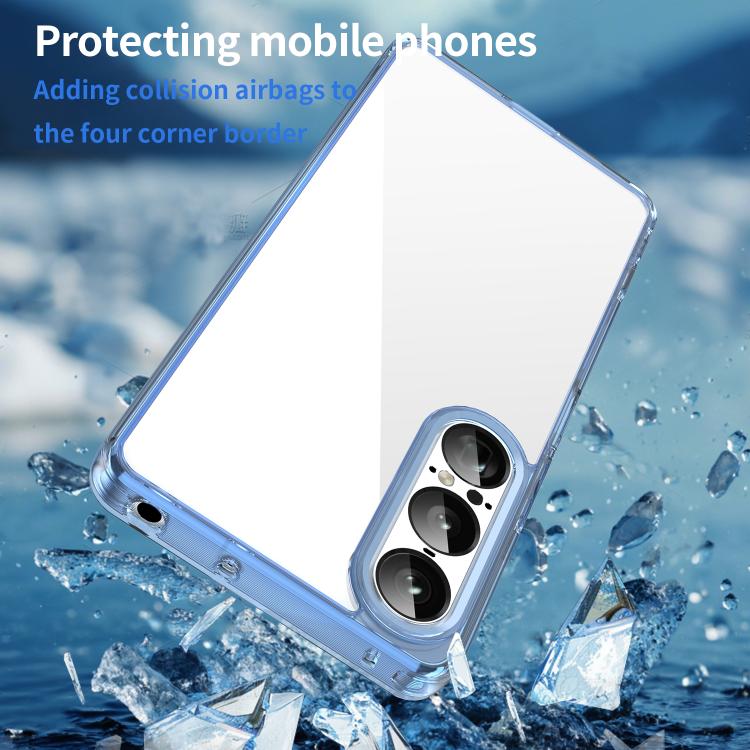 For Sony Xperia 1 VII PC Hybrid TPU Airbag Shockproof Phone Case