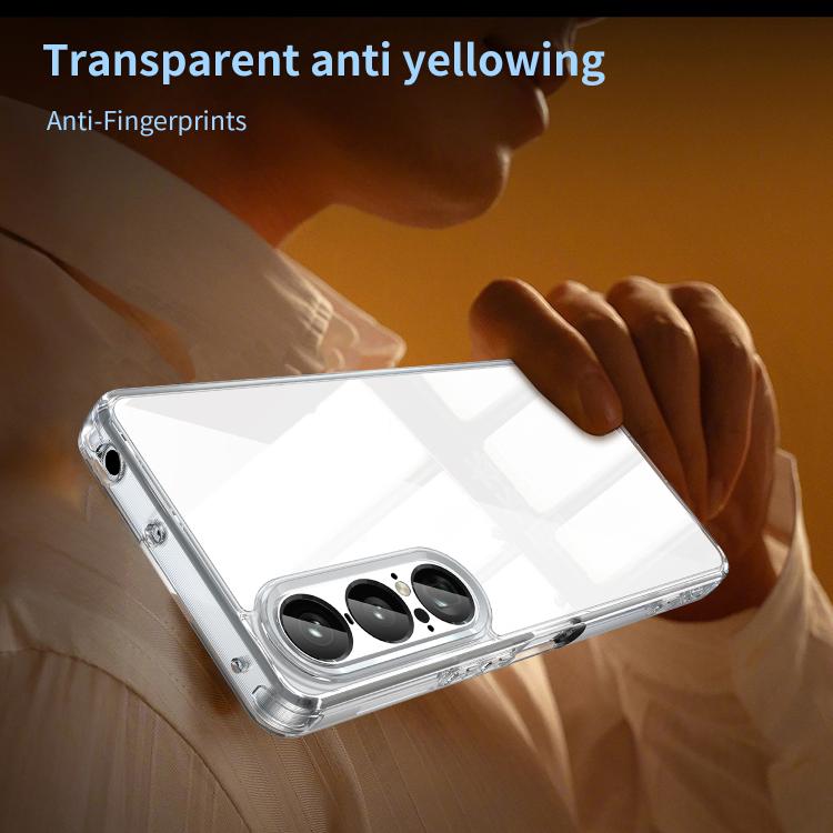 For Sony Xperia 1 VII PC Hybrid TPU Airbag Shockproof Phone Case