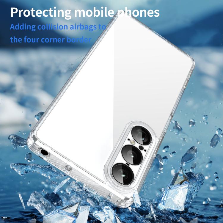 For Sony Xperia 1 VII PC Hybrid TPU Airbag Shockproof Phone Case