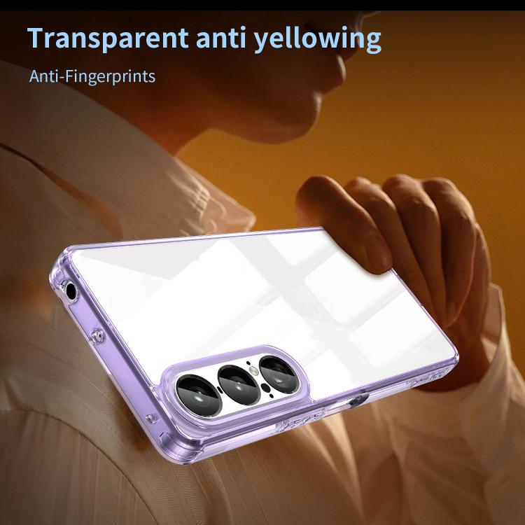 For Sony Xperia 1 VII PC Hybrid TPU Airbag Shockproof Phone Case