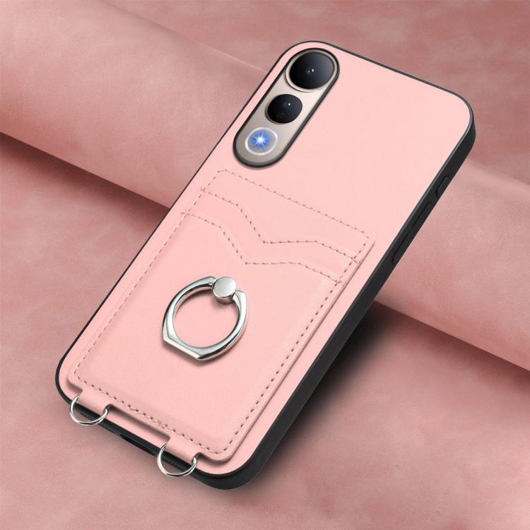 For vivo V50 Lite 4G R20 Ring Card Holder Phone Case