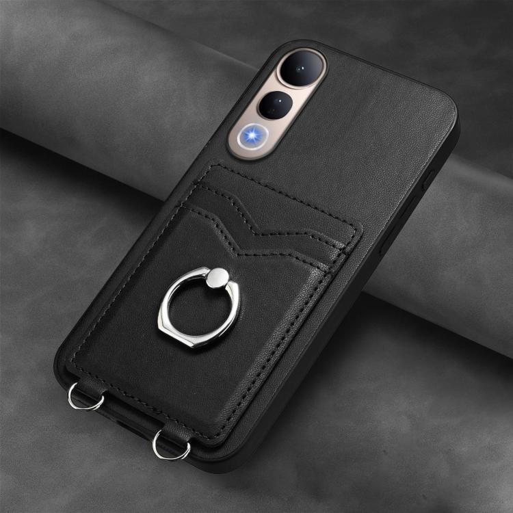 For vivo V50 Lite 4G R20 Ring Card Holder Phone Case