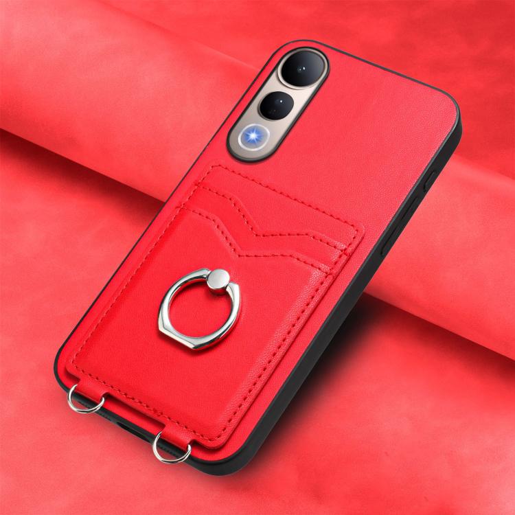 For vivo V50 Lite 4G R20 Ring Card Holder Phone Case