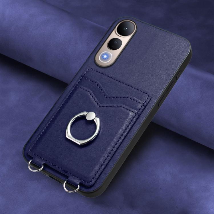 For vivo V50 Lite 4G R20 Ring Card Holder Phone Case