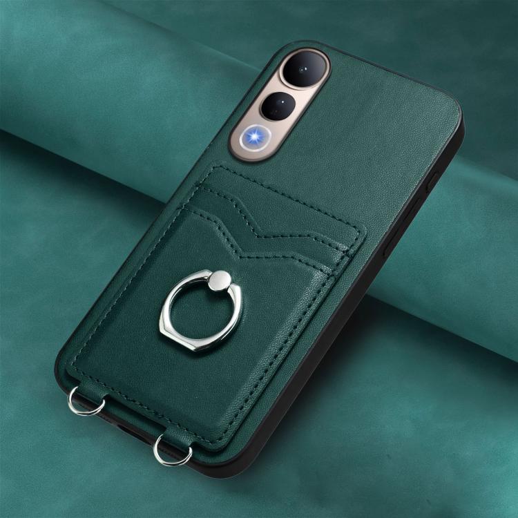 For vivo V50 Lite 4G R20 Ring Card Holder Phone Case