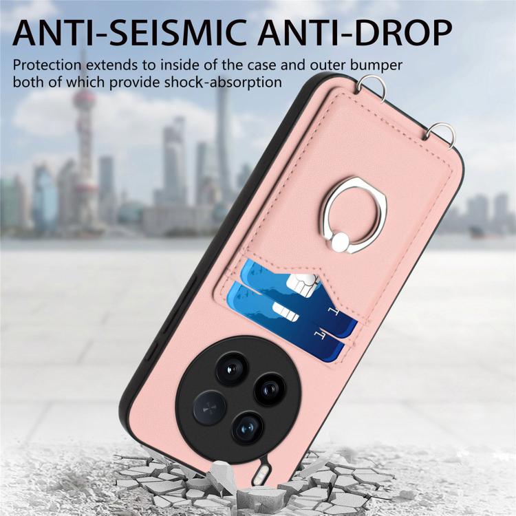 For vivo X200 Ultra R20 Ring Card Holder Phone Case